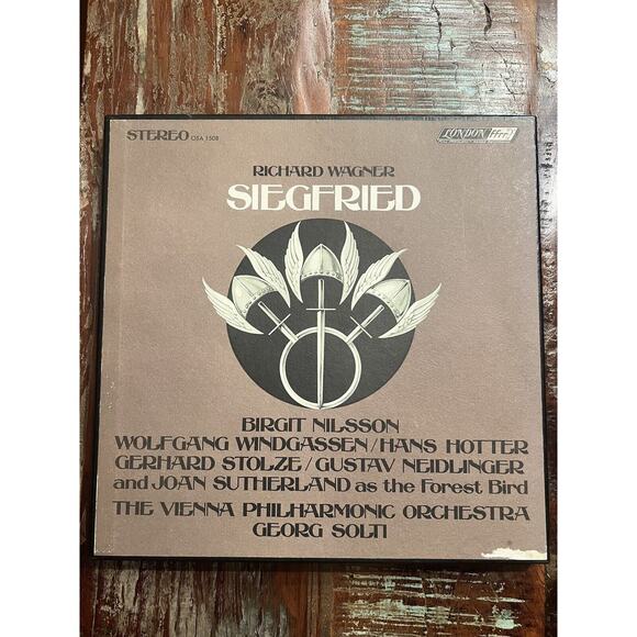 Richard Wagner Vinyl Lot- Gotterdammerung Das Rheingold Siegfried LP Box Sets - Picture 6 of 7